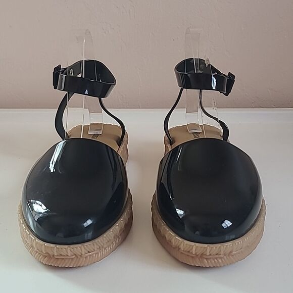 Jason Wu for Melissa Women's Espadrilles - Black & Tan Size US 8 EU 39 - Picture 4 of 16